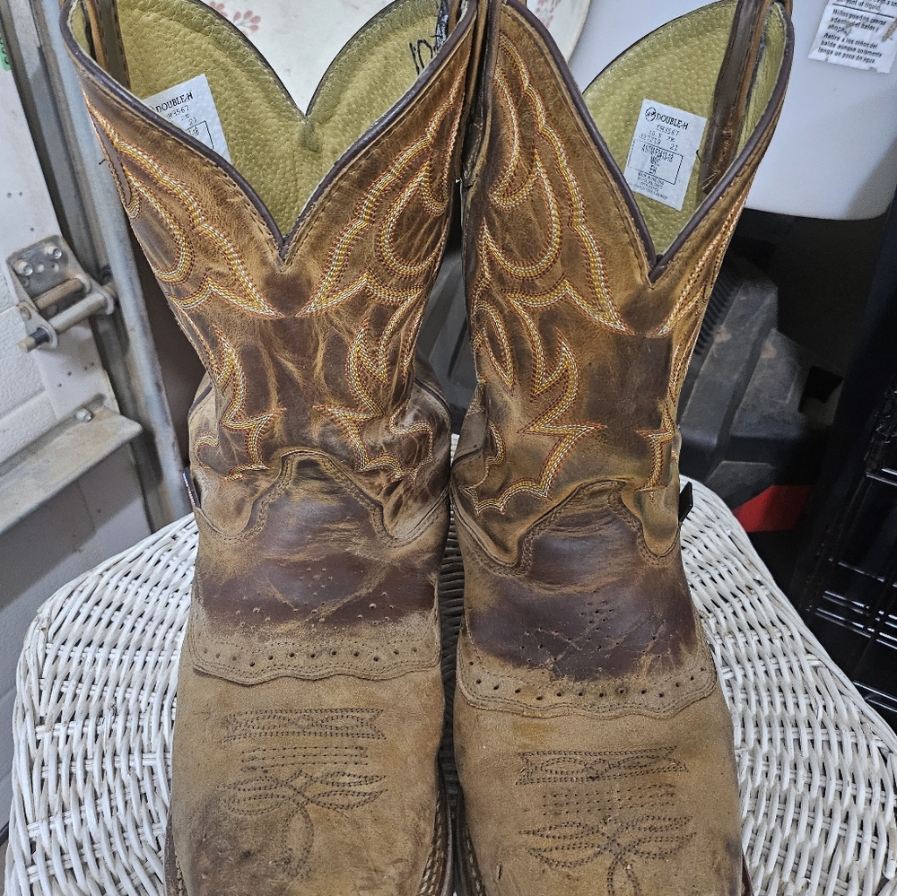 Work steel toe boots